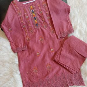 Timeless Embroidered Suit for Girls