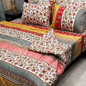 TurkNazz Mix Cotton 6-Piece Razai Set