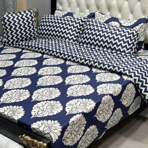 7 piece printed comforter set