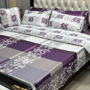 7 piece printed comforter set