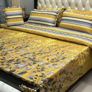7 piece printed comforter set