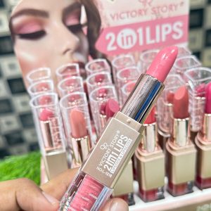 Victoria Story 2-in-1 Matt Lipgloss & Lipstick